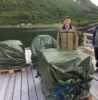 Hele fire paller med bøker og dokumenter ble fraktet fra Musken til Árran 